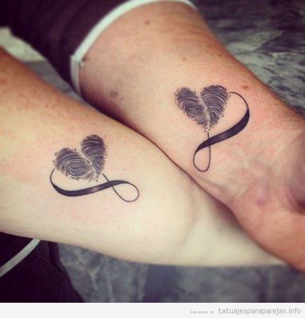 Tatuajes pequeños en pareja: símbolos de infinito, corazones, anclas y más  • Tatuajes para ParejasTatuajes para Parejas