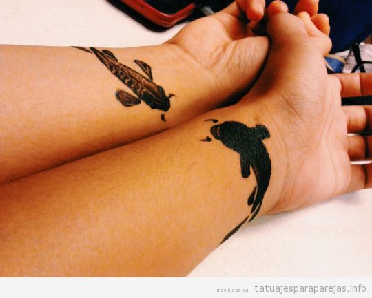 Tatuajes originales para parejas: + 40 diseños que son únicos • Tatuajes  para ParejasTatuajes para Parejas