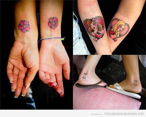Tatuajes para parejas lesbianas 4